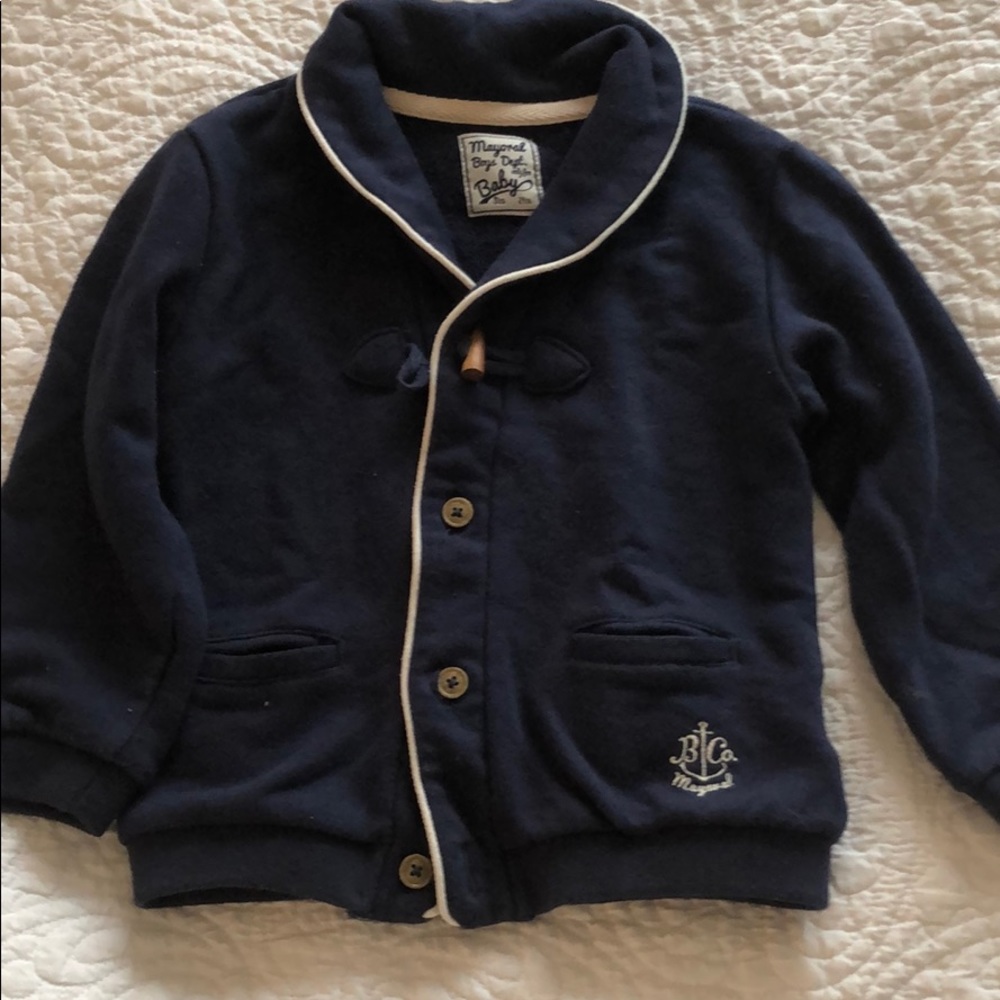 Mayoral jacket size 24M